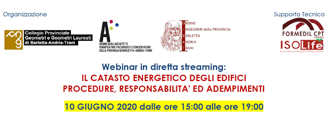 IL CATASTO ENERGETICO DEGLI EDIFICI IL CATASTO ENERGETICO DEGLI EDIFICI