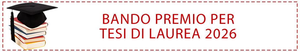 BANDO PREMIO PER TESI DI LAUREA 2026